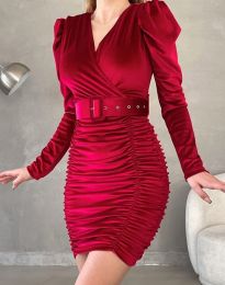Фустан - код 82015 - 2 - црвена