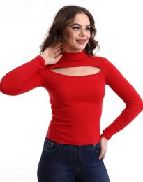 Блуза - код 10450 - црвена