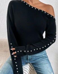 Блуза - код 80065 - 1 - црна