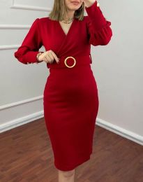 Фустан - код 45016 - 1 - црвена