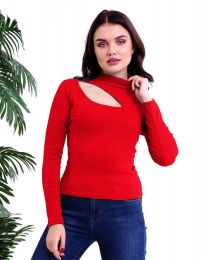Блуза - код 10440 - црвена
