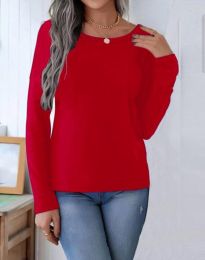 Блуза - код 55013 - 3 - црвена
