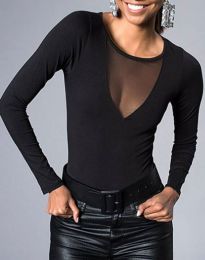 Блуза - код 01288 - 1 - црна