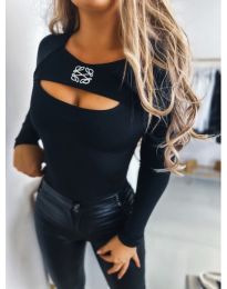 Блуза - код 12684 - црна