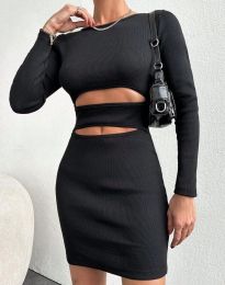 Фустан - код 52007 - 1 - црна