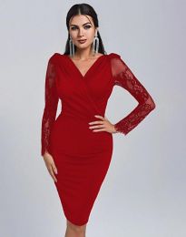 Фустан - код 90026 - 2 - црвена